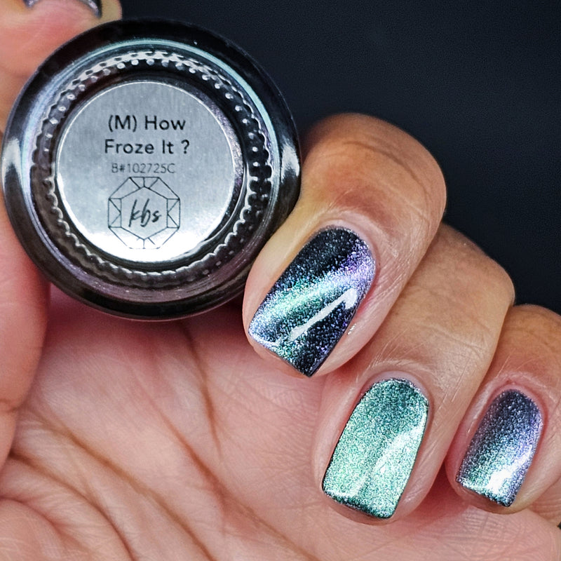 KBShimmer - How Froze It?  Nail Polish (Magnetic)