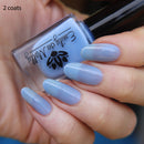Emily De Molly - Sheer Tint Powder Blue Nail Polish