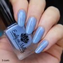 Emily De Molly - Sheer Tint Powder Blue Nail Polish