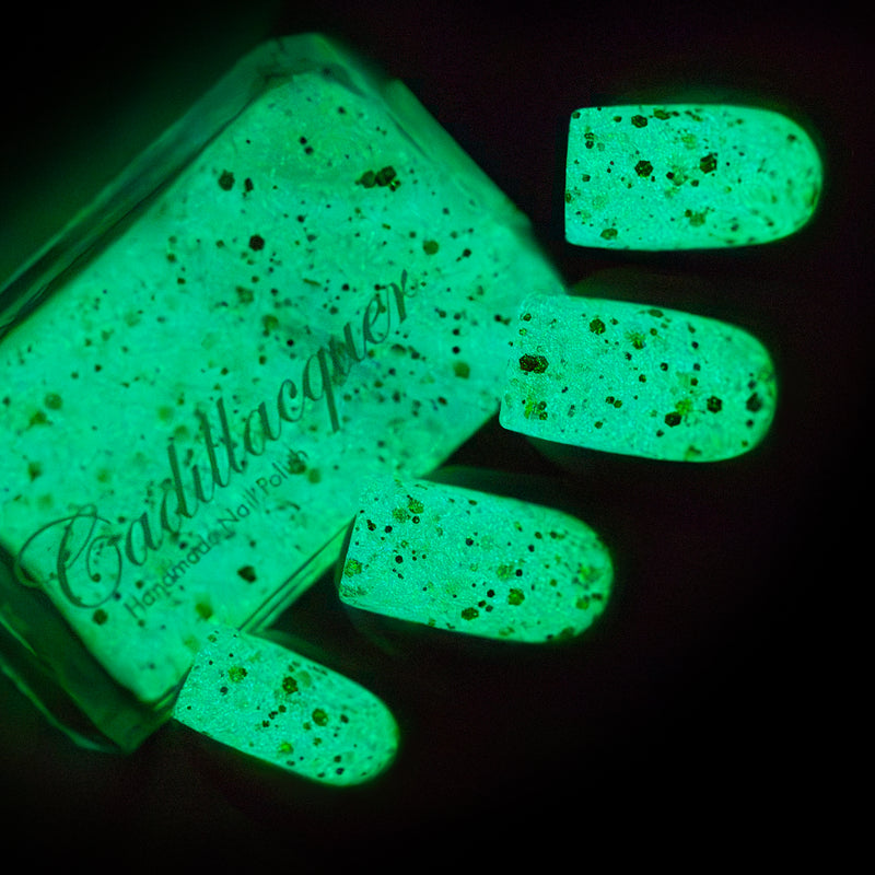 [Preorder, Ships Early Oct] Cadillacquer - Good Night, Good Luck Nail Polish (Glow in the Dark)
