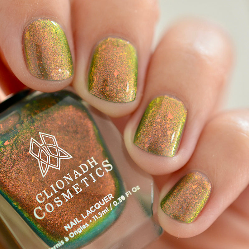 Clionadh Cosmetics - Red Sunrise, Sailors' Demise Nail Polish