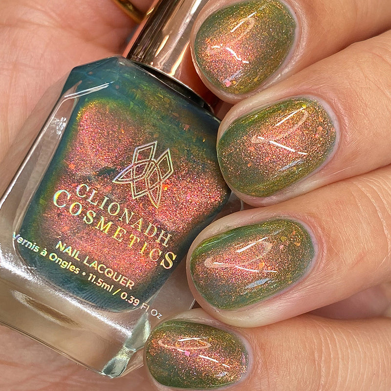 Clionadh Cosmetics - Red Sunrise, Sailors' Demise Nail Polish