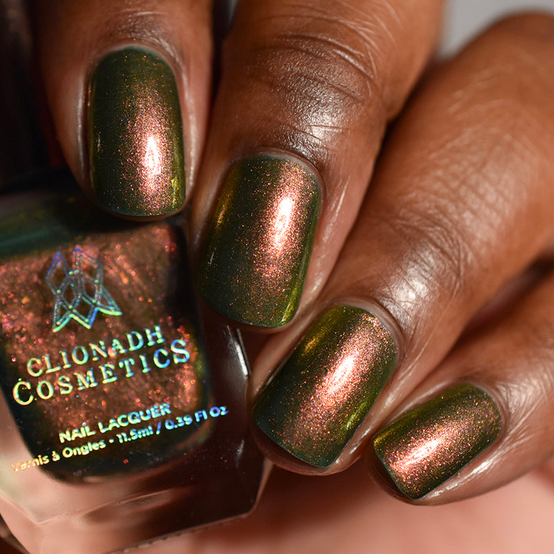 Clionadh Cosmetics - Red Sunrise, Sailors' Demise Nail Polish