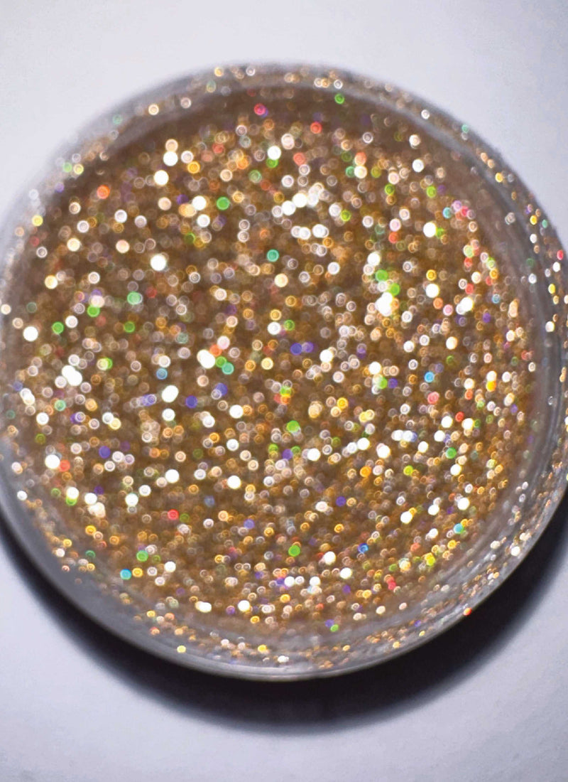 UberChic Beauty - Reflective Holo Glitter Crown Me (Gold)
