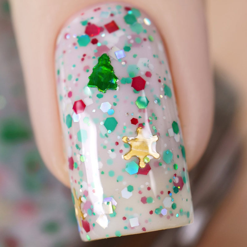 Colores de Carol - Rockin' Around The Glitter Tree Nail Polish