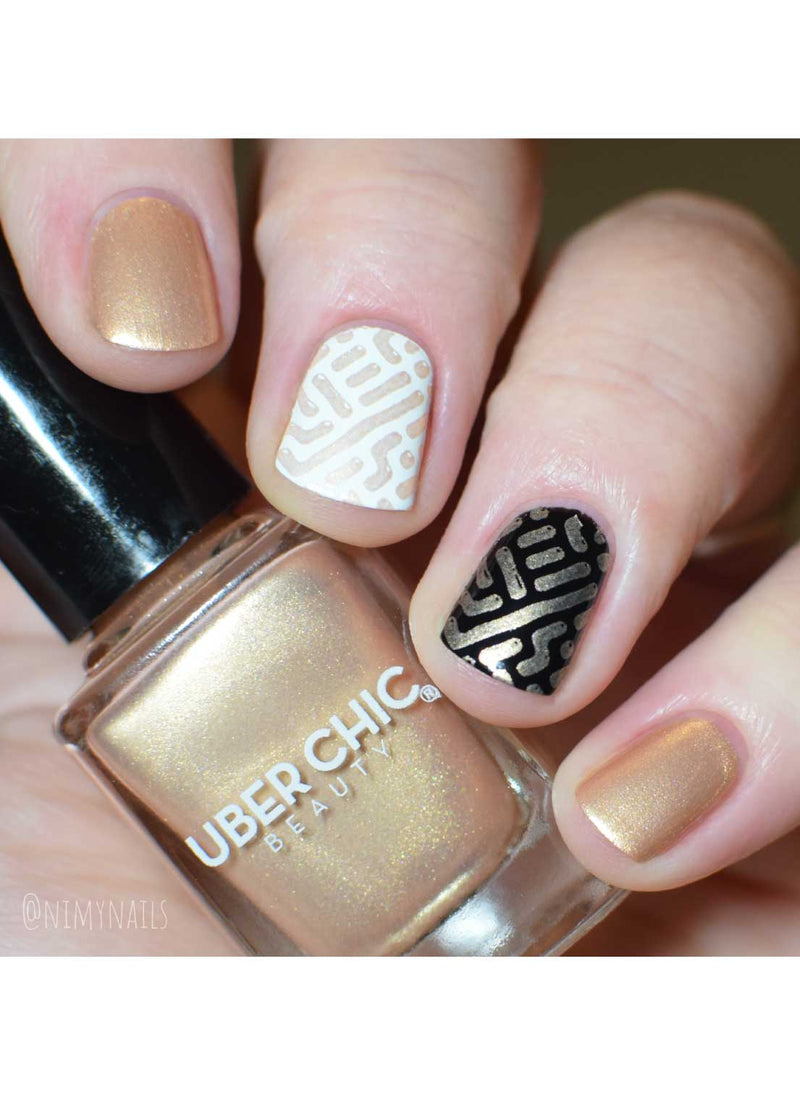 UberChic Beauty - Rose Quartz Stamping Polish