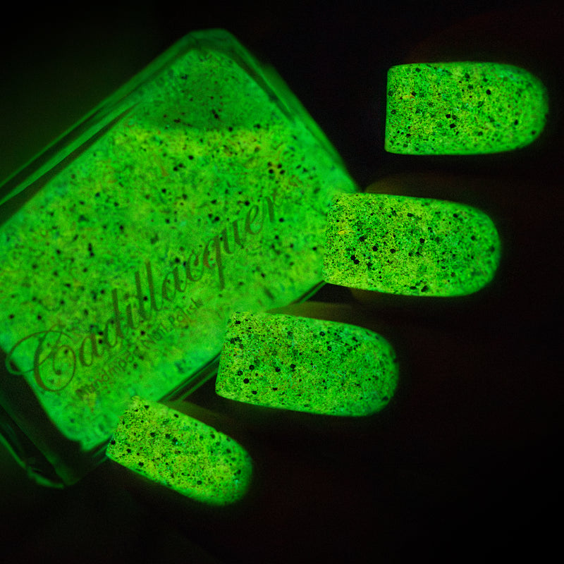 [Preorder, Ships Early Oct] Cadillacquer - The Weight Of The World Nail Polish (Glow in the Dark)