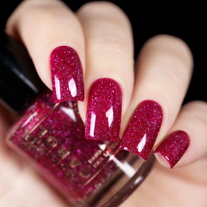 Colores de Carol - Rudolph's Ruby Nose Nail Polish