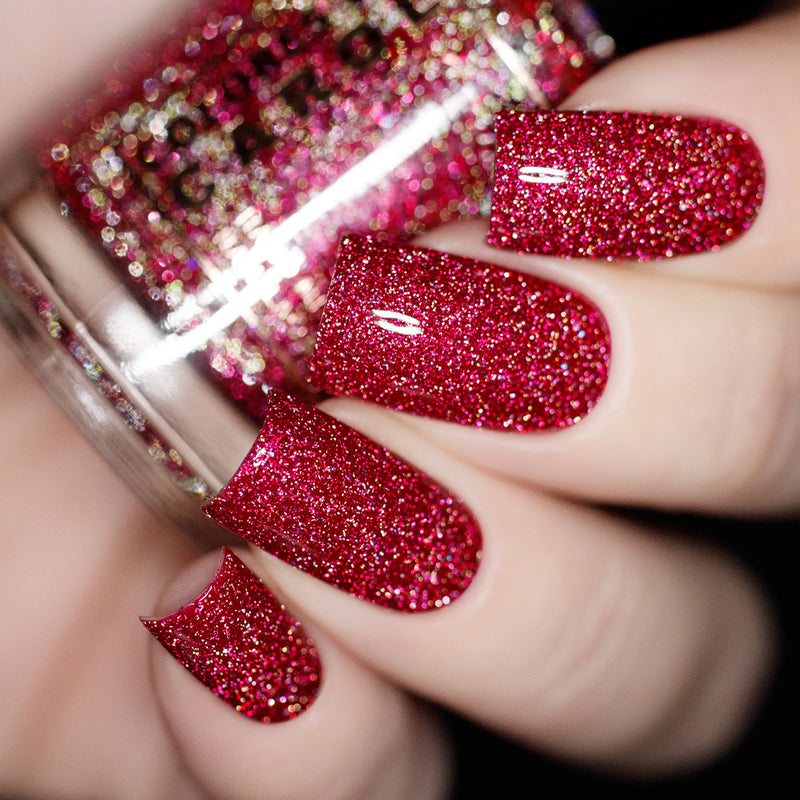 Colores de Carol - Rudolph's Ruby Nose Nail Polish