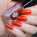 Emily De Molly - Sheer Tint Rust Nail Polish