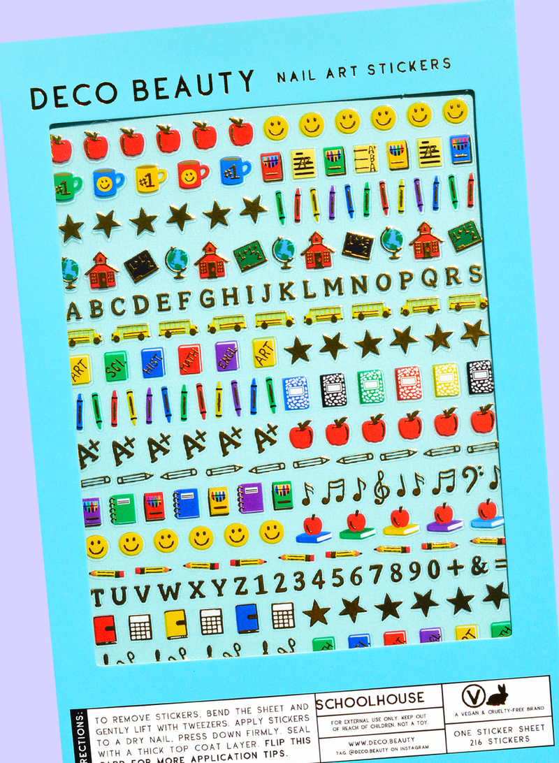 Deco Beauty - Schoolhouse Nail Stickers