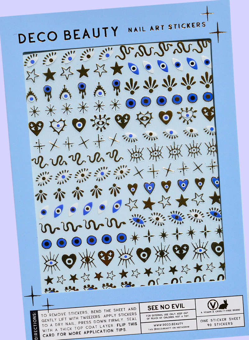 Deco Beauty - See No Evil Nail Stickers