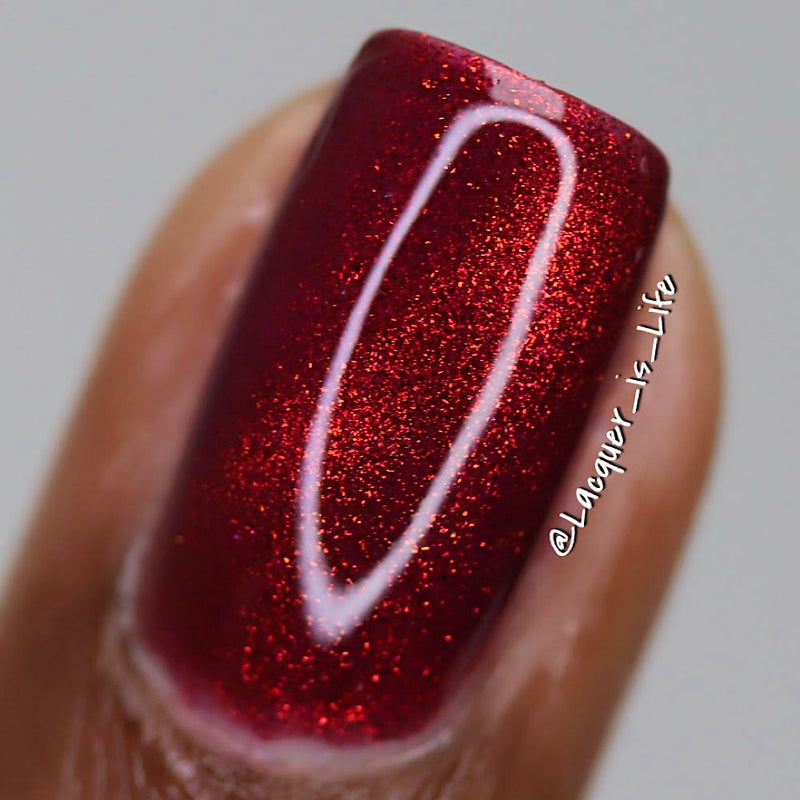 Clionadh Cosmetics - Sangre de Drago Nail Polish (Magnetic)