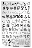 Hit The Bottle - The Secret Life of Cats Stamping Plate