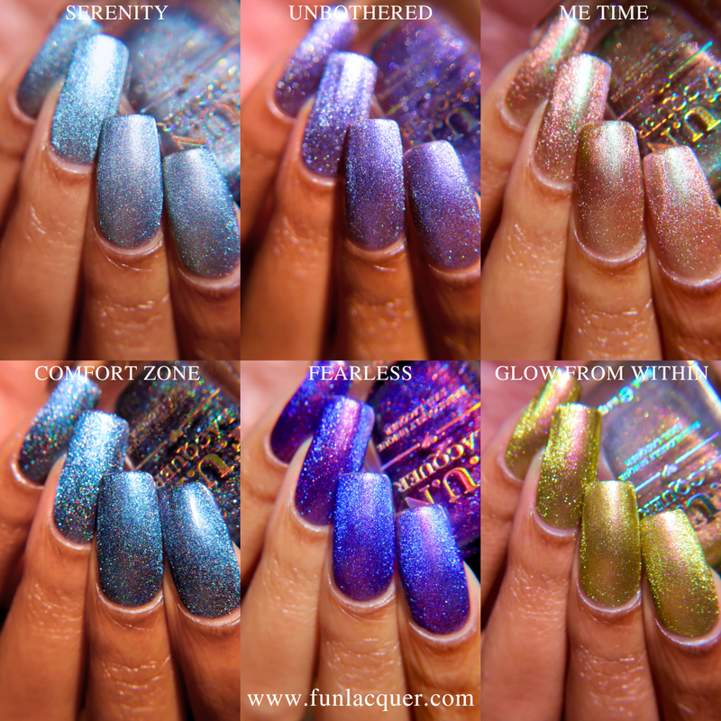 [Preorder, Ships Early Nov] F.U.N Lacquer - Self-Love Collection (6 Nail Polishes) (Magnetic)