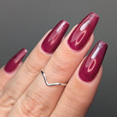Emily De Molly - Sheer Tint Mulberry Nail Polish