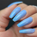 Emily De Molly - Sheer Tint Powder Blue Nail Polish