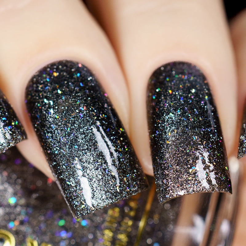 Colores de Carol - Silver Eclipse Nail Polish (Magnetic)