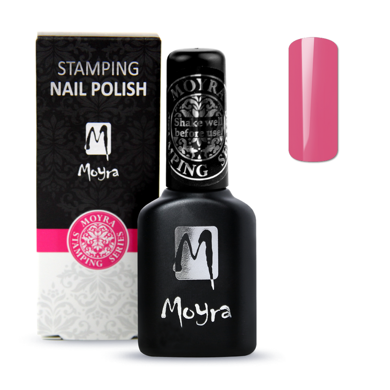 Moyra - Smart Polish (Slow-Drying) SPS06 Pink Stamping Polish
