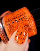 Colores de Carol - Bat Nachos Nail Polish (Glow in the Dark)