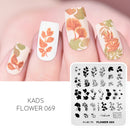 Kads - Flower 069 Stamping Plate