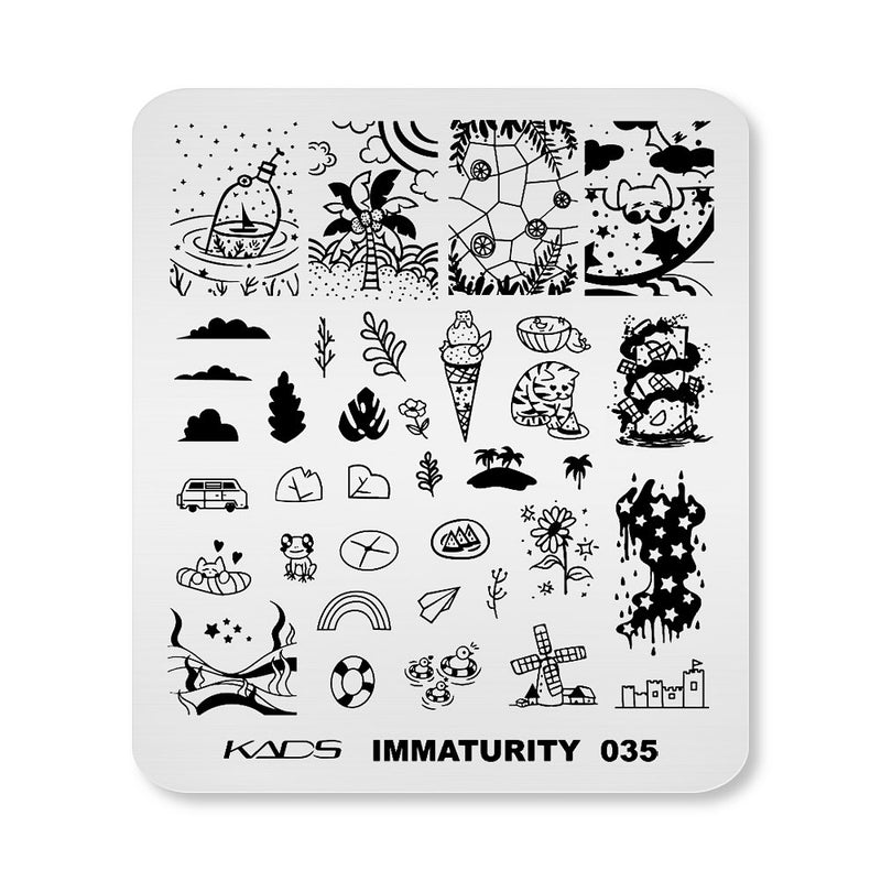 Kads - Immaturity 035 Stamping Plate