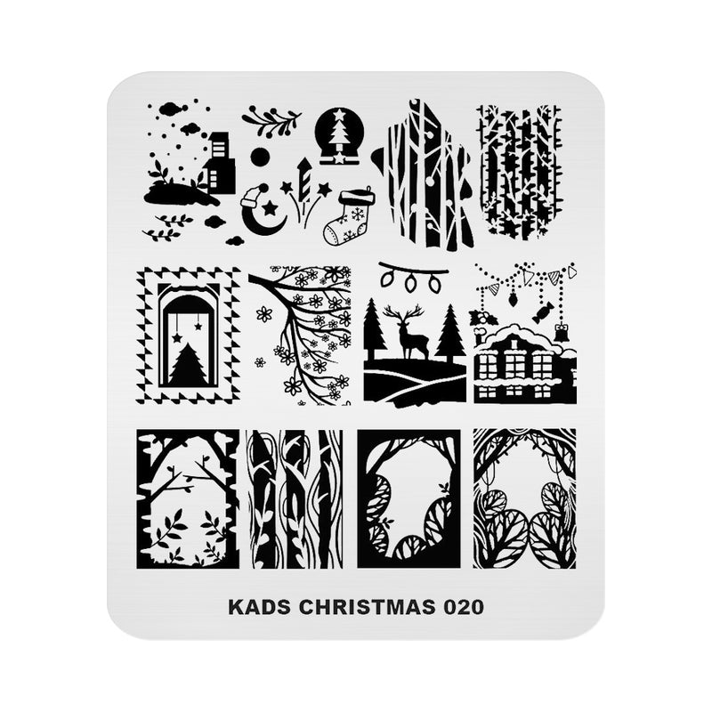 Kads - Christmas 020 Stamping Plate