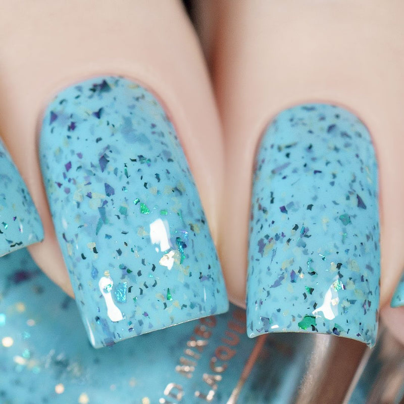 Colores de Carol - Peep-a-Boo Blue Nail Polish