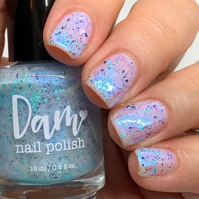 Dam Nail Polish - Iridescent Ice Nail Polish