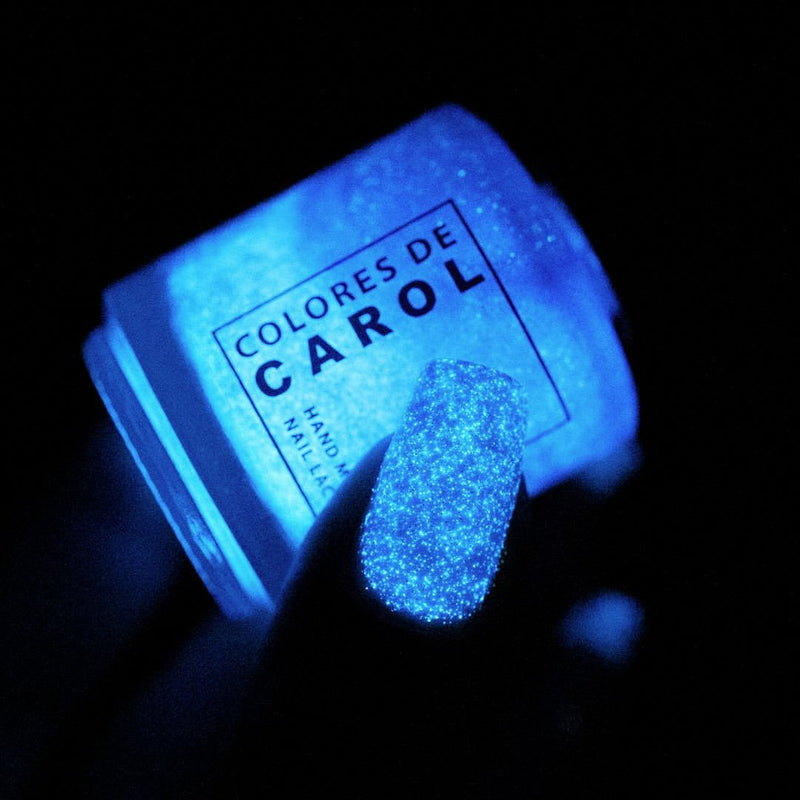 Colores de Carol - Seaside Skittles Nail Polish (Glow in the Dark)