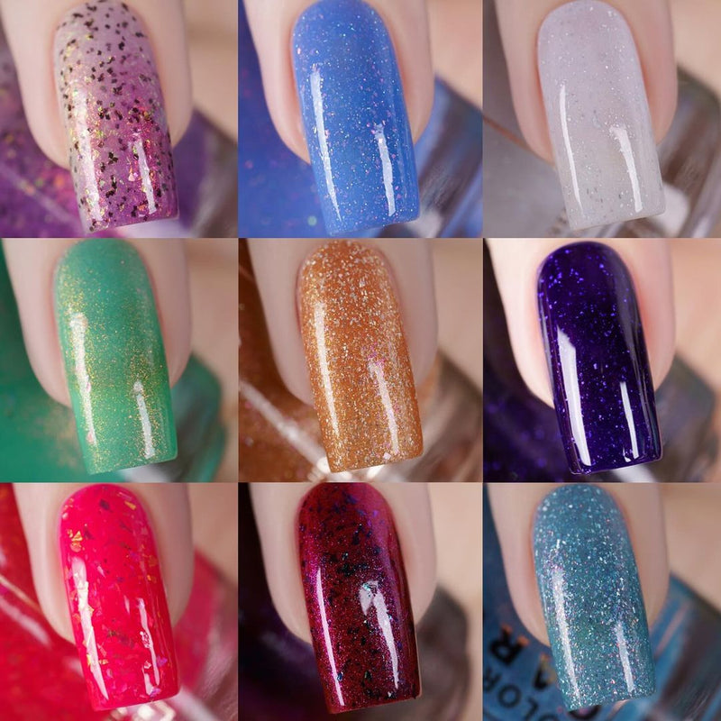 Colores de Carol - Mismatched Summer Collection (9 Nail Polishes)