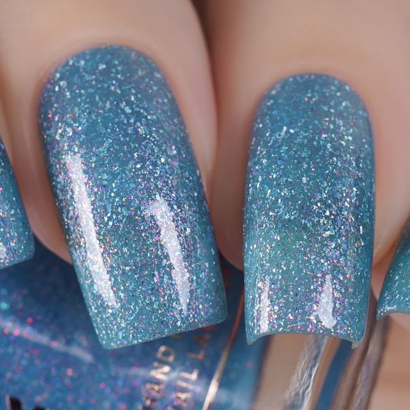 Colores de Carol - Aqua Bliss Nail Polish (Glow in the Dark)