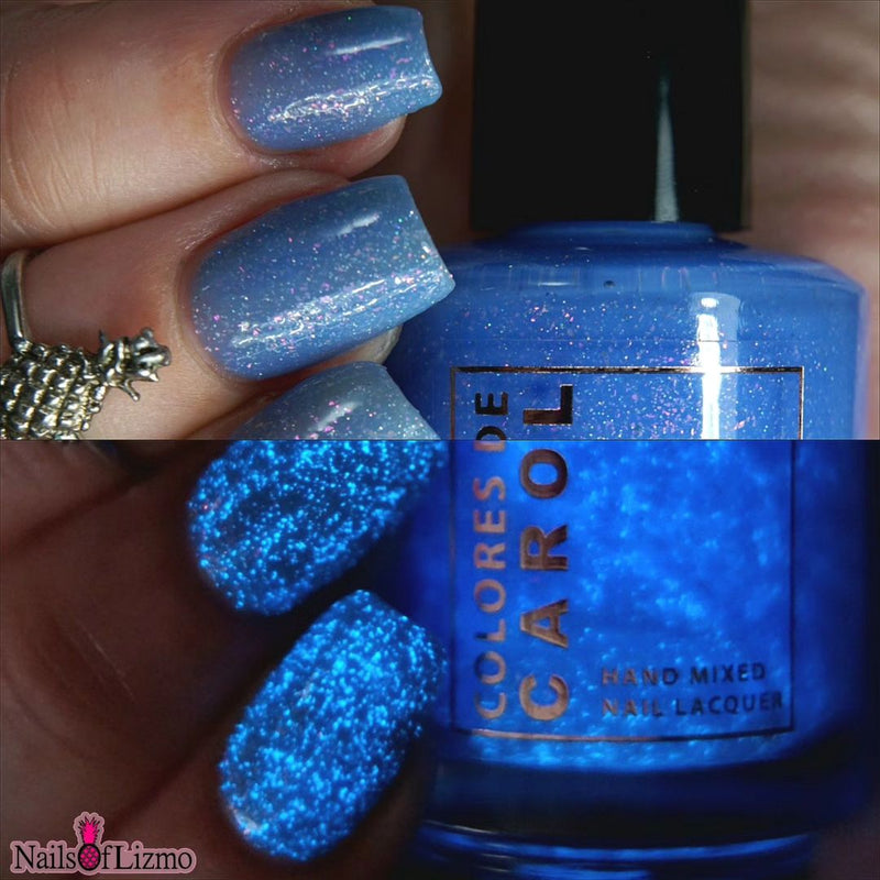 Colores de Carol - Seaside Skittles Nail Polish (Glow in the Dark)