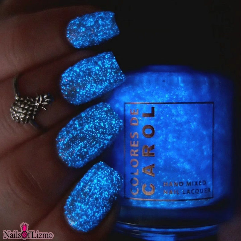 Colores de Carol - Seaside Skittles Nail Polish (Glow in the Dark)