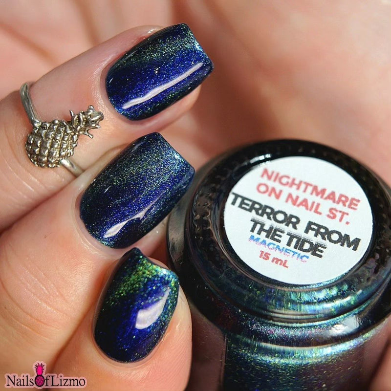 Colores de Carol - Terror from the Tide Nail Polish (Magnetic)