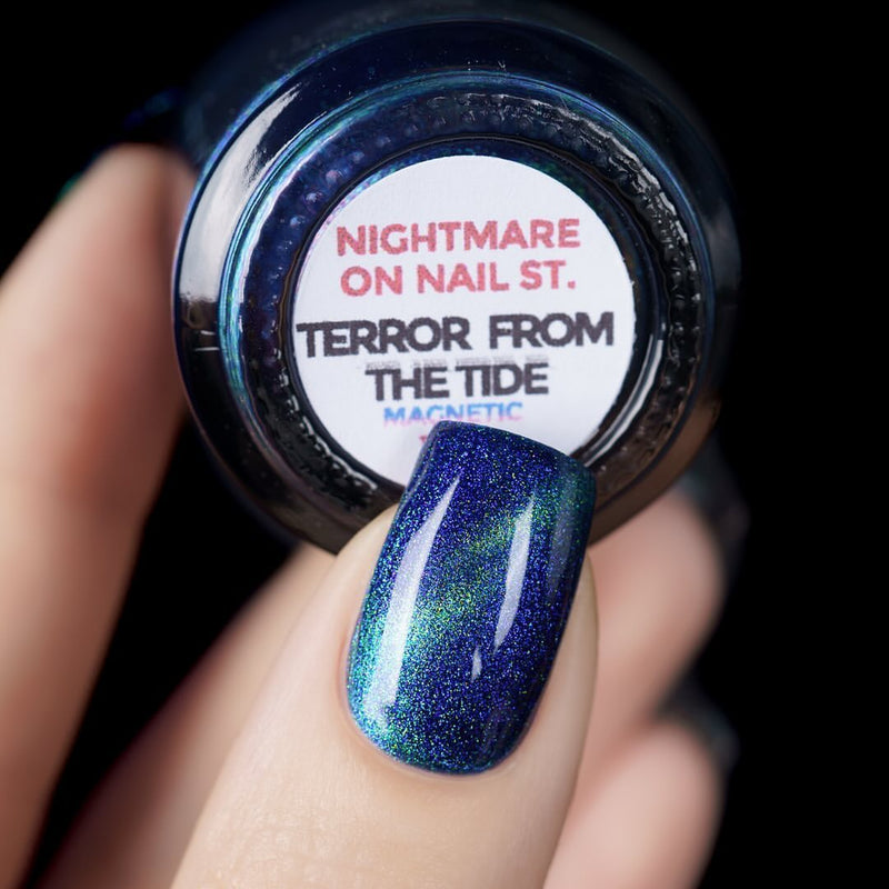 Colores de Carol - Terror from the Tide Nail Polish (Magnetic)