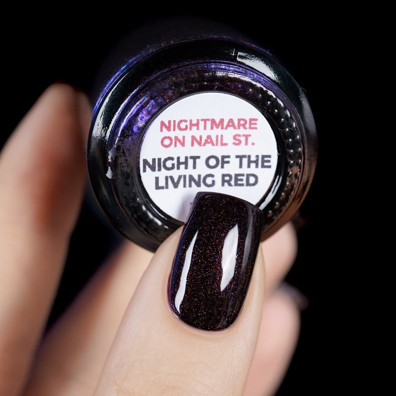 Colores de Carol - Night Of The Living Red Nail Polish