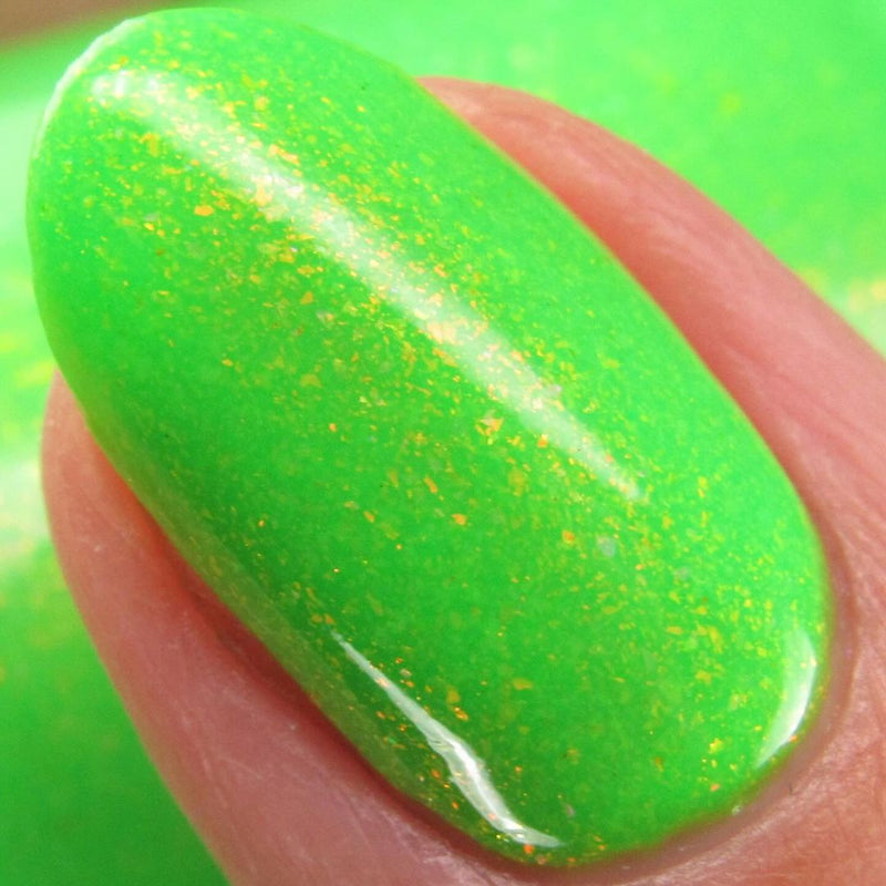 Colores de Carol - In Limbo Lime Nail Polish (Glow in the Dark)