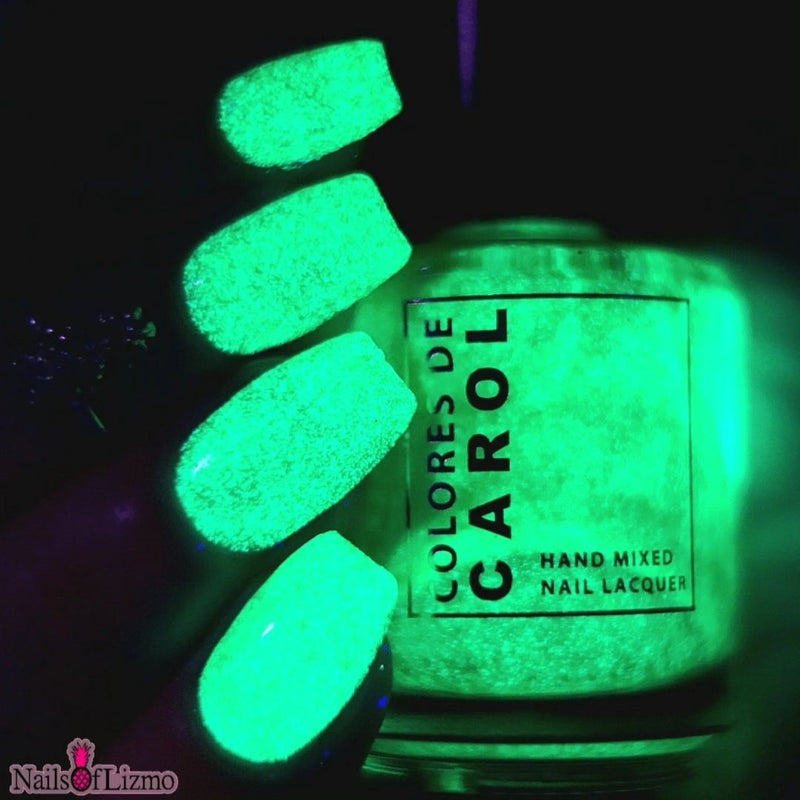 Colores de Carol - In Limbo Lime Nail Polish (Glow in the Dark)