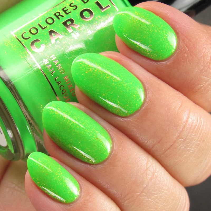 Colores de Carol - In Limbo Lime Nail Polish (Glow in the Dark)