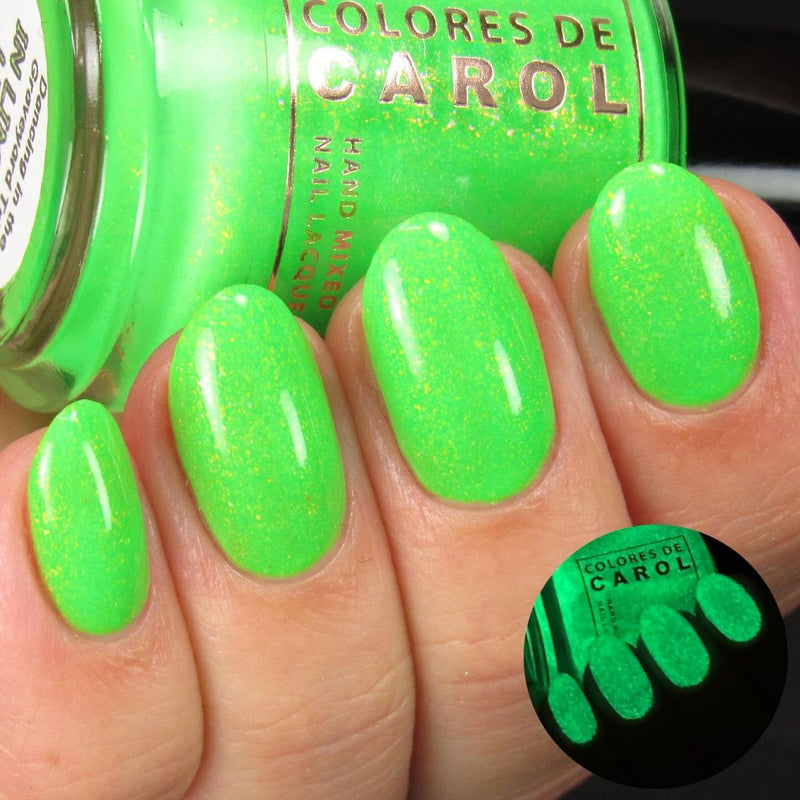 Colores de Carol - In Limbo Lime Nail Polish (Glow in the Dark)