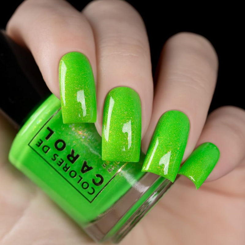 Colores de Carol - In Limbo Lime Nail Polish (Glow in the Dark)