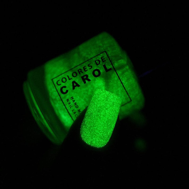 Colores de Carol - In Limbo Lime Nail Polish (Glow in the Dark)