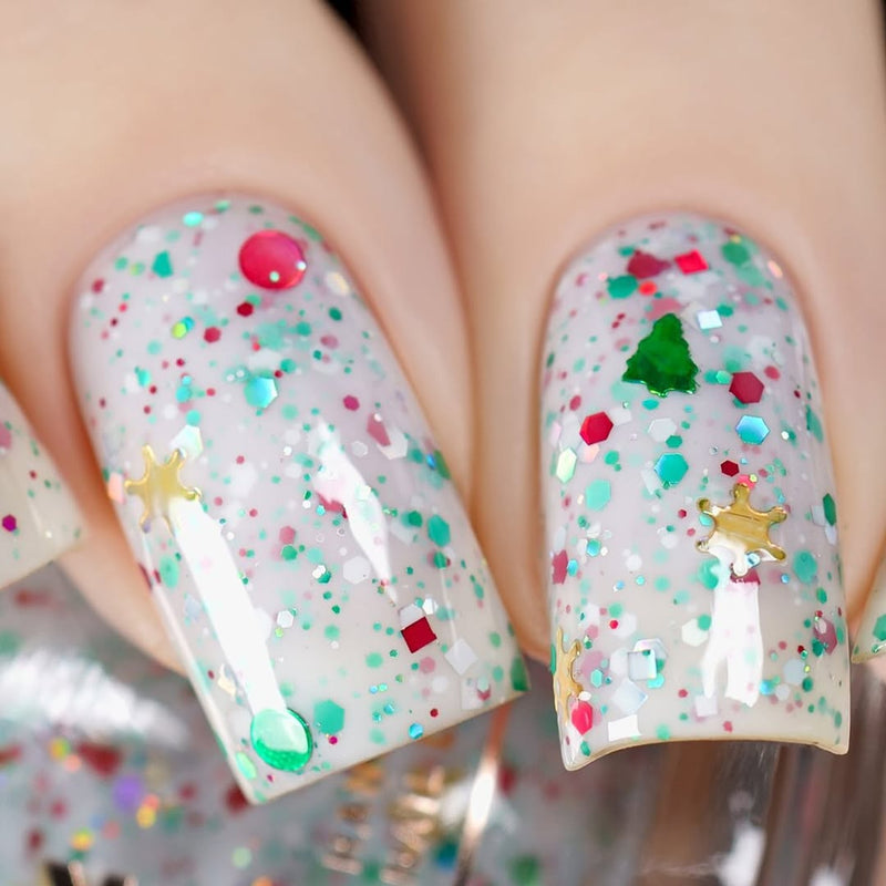 Colores de Carol - Rockin' Around The Glitter Tree Nail Polish