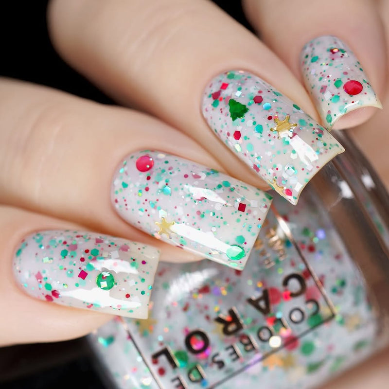 Colores de Carol - Rockin' Around The Glitter Tree Nail Polish