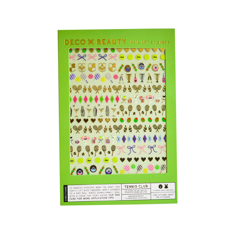 Deco Beauty - Tennis Club Nail Stickers