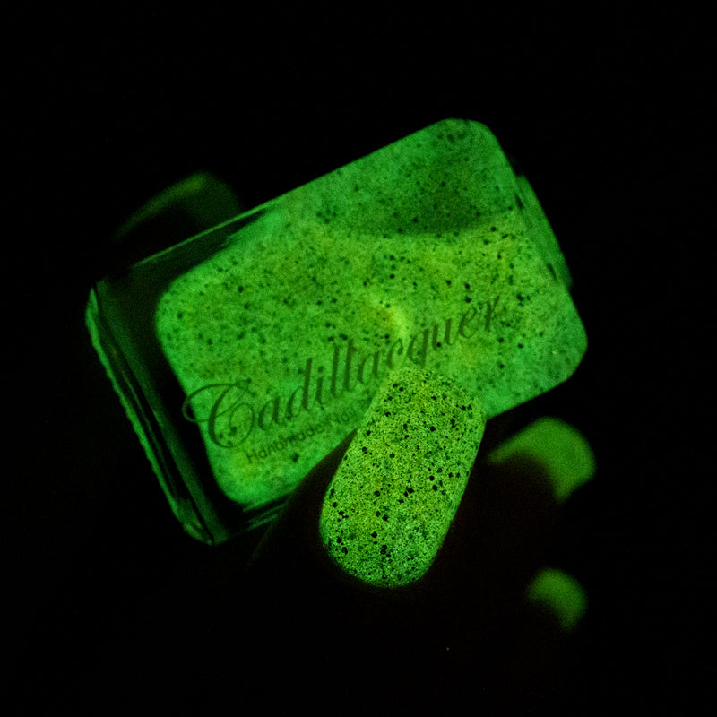 [Preorder, Ships Early Oct] Cadillacquer - The Weight Of The World Nail Polish (Glow in the Dark)