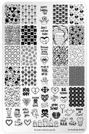 Hit The Bottle - To Love or Not to Love 02 Stamping Plate