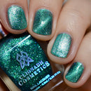 Clionadh Cosmetics - Turquoise Silk Nail Polish (Magnetic)