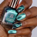 Clionadh Cosmetics - Turquoise Silk Nail Polish (Magnetic)